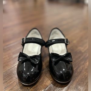 Capezio Little Kid/Big Kid 3800 Mary Jane Tap Shoe size 13.5 BLK Patent Leather